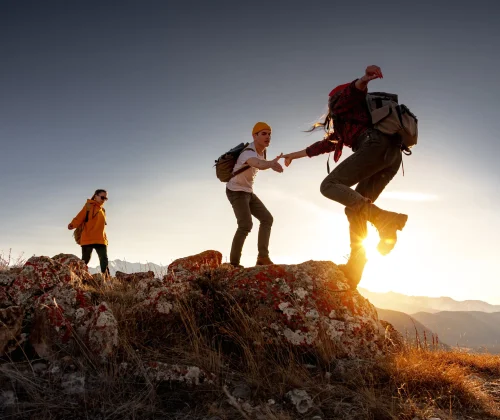 aa 2024 help to friend on mountain