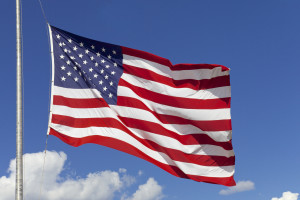 American flag, United States of America