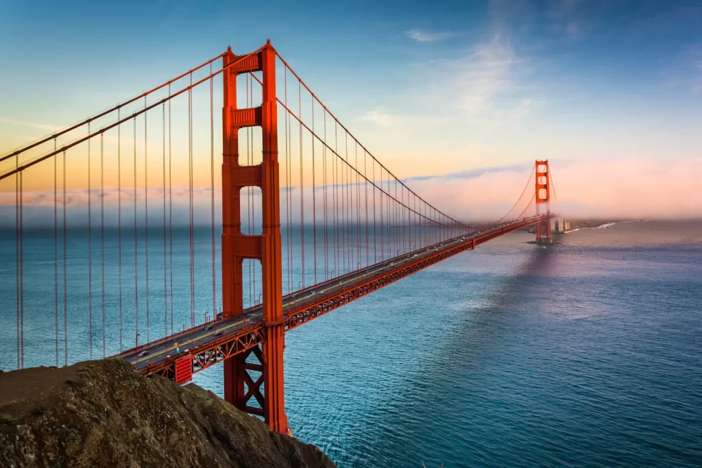 aa 2024 bridge in center of ocean