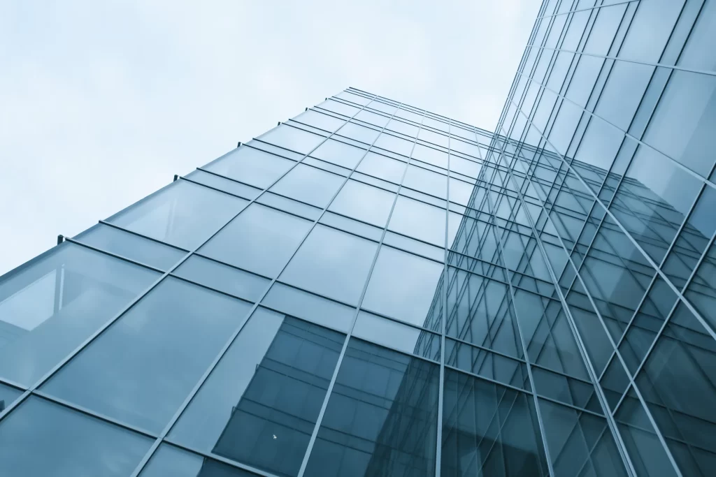 aa 2024 office building under blue sky