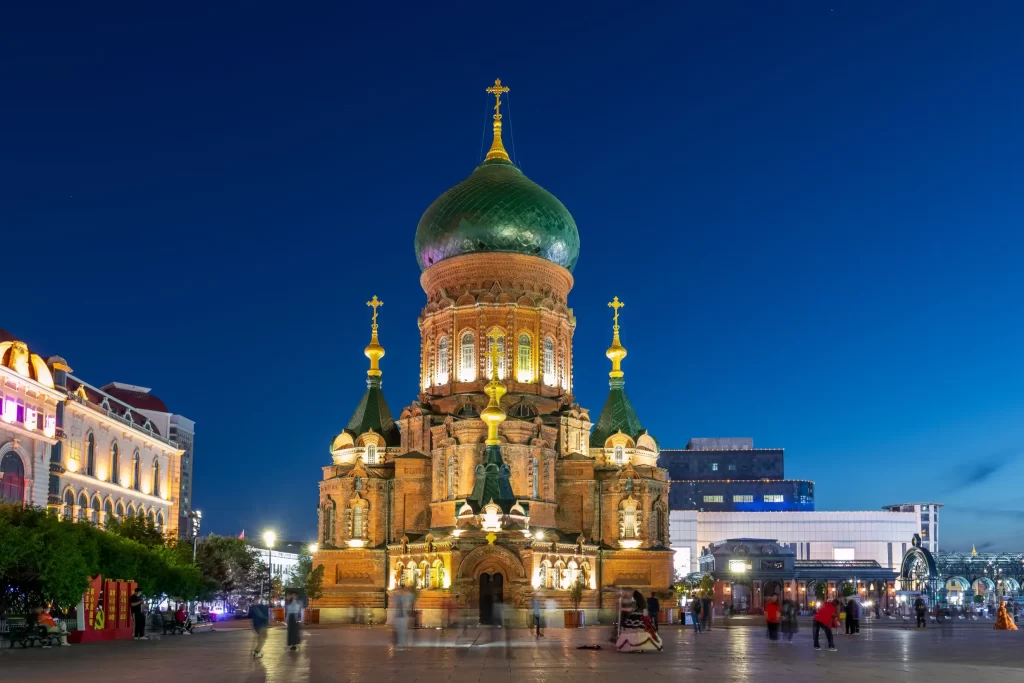 aa 2024 illuminated russian orthodox cathedral