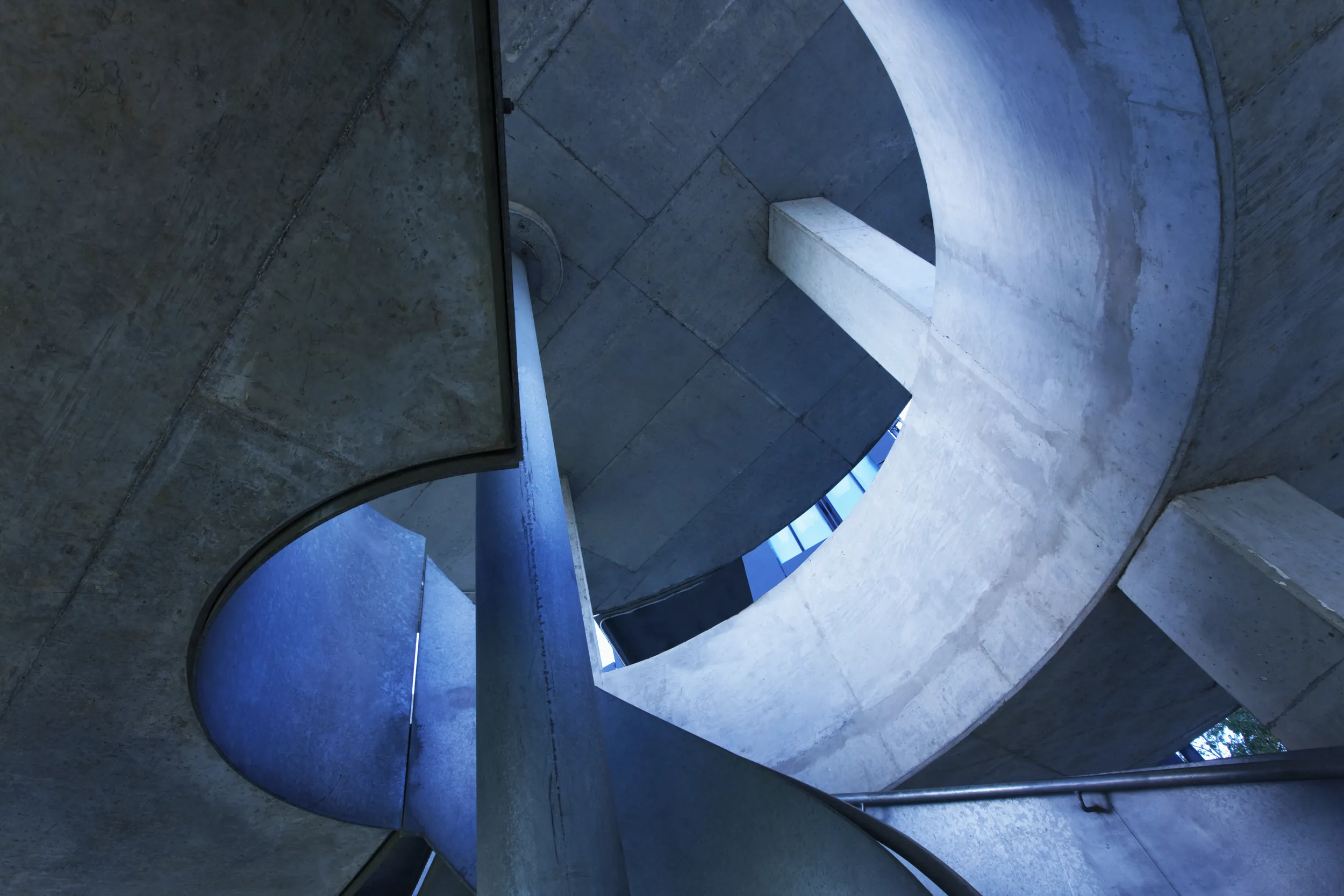 aa 2024 blue interesting stairway curved