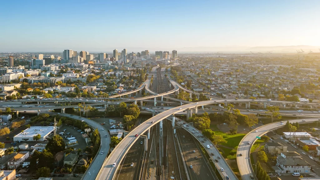 aa 2024 cityscape highways curve crossing