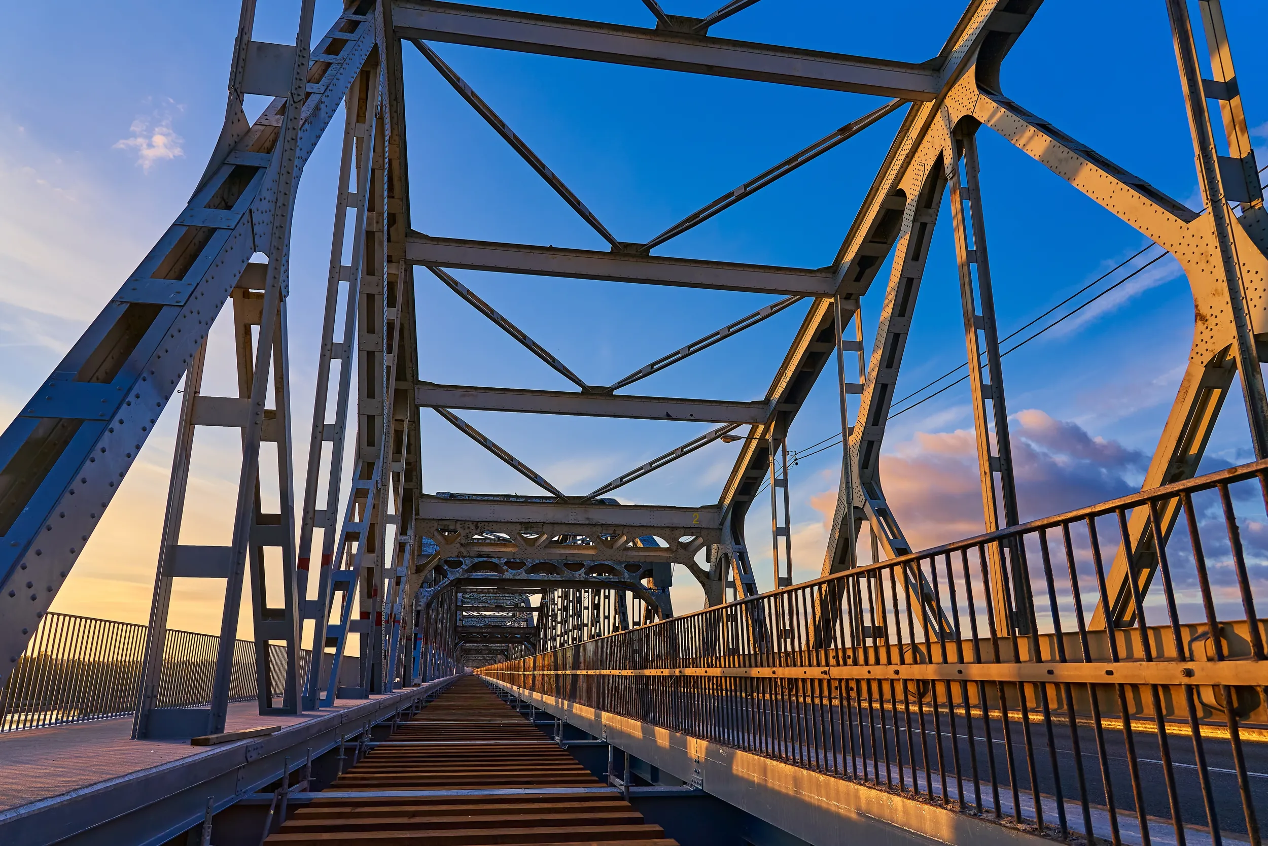 aa 2024 bridge view under blue sky