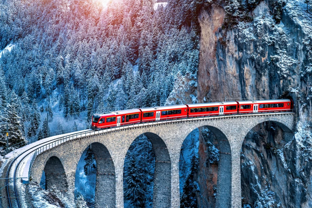 aa 2024 railway track under the mountain